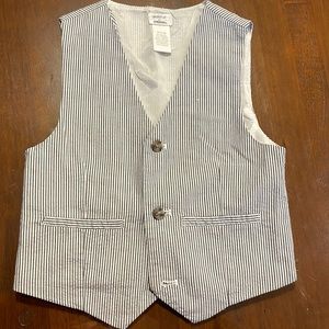 Dressed Up by Gymboree Boys Vest Size M (7-8)